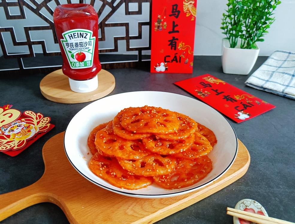 Sweet and Sour Lotus Root Slices